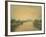 On the River Ouse-J. M. W. Turner-Framed Giclee Print