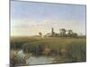 On the River Wey, Surrey, c.1859-Frederick Hulme-Mounted Giclee Print