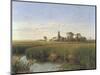 On the River Wey, Surrey, c.1859-Frederick Hulme-Mounted Giclee Print