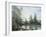 On the Riverbank-Jean-Baptiste-Camille Corot-Framed Premium Giclee Print