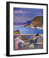 On the Riviera-Sir John Lavery-Framed Premium Giclee Print
