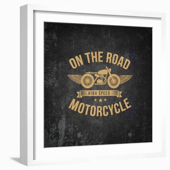 On the Road 1-Kimberly Allen-Framed Art Print