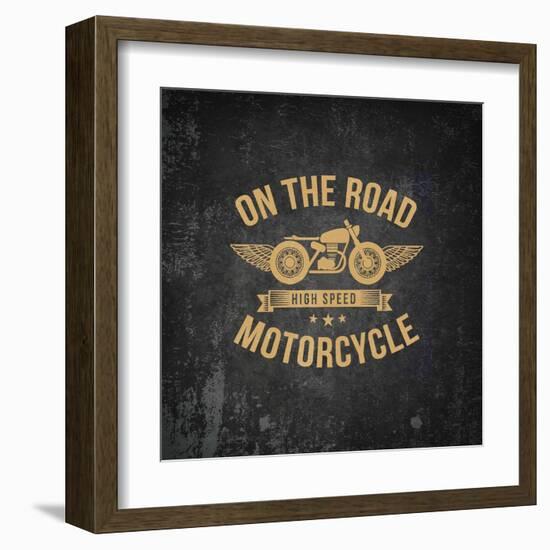 On the Road 1-Kimberly Allen-Framed Art Print