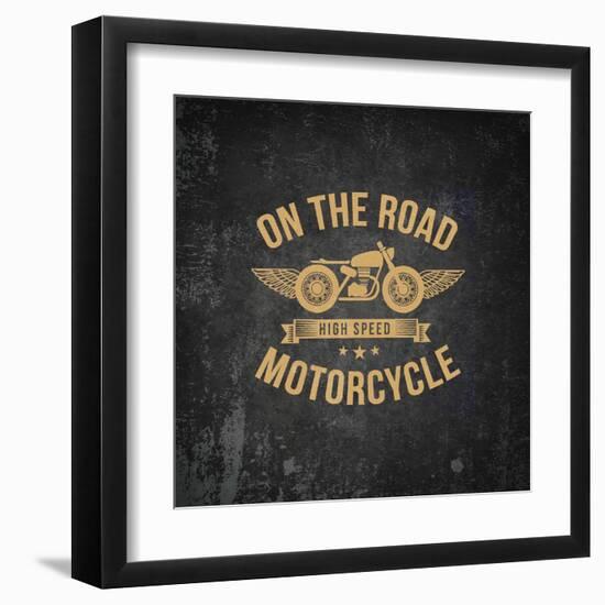 On the Road 1-Kimberly Allen-Framed Art Print