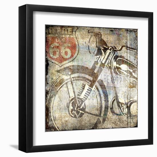 On the Road 2-Kimberly Allen-Framed Art Print