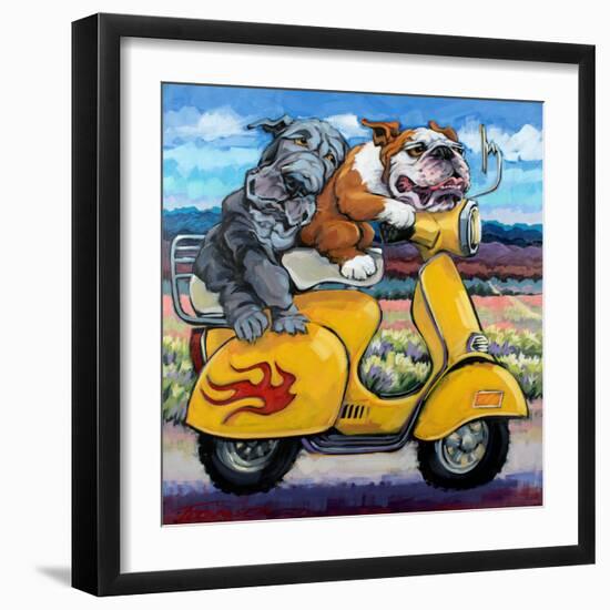 On The Road Again-CR Townsend-Framed Art Print