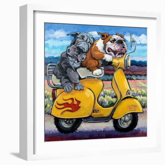 On The Road Again-CR Townsend-Framed Art Print