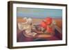 On the Road and Cheetah-Lincoln Seligman-Framed Giclee Print