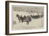 On the Road from Klondyke, the Difficulties of Transport-Frank Craig-Framed Giclee Print