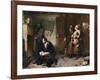 On the Road from Waterloo to Paris, 1863-Marcus Stone-Framed Giclee Print