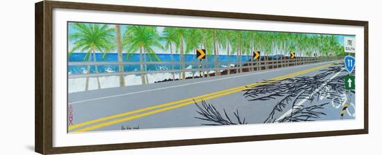 On the road, Highway 11, Taitung, Taiwan, 2011-Timothy Nathan Joel-Framed Giclee Print