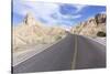 On the road in Baja California, Mexico, North America-Peter Groenendijk-Stretched Canvas
