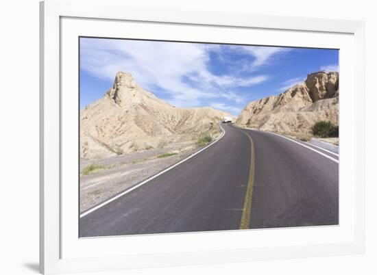 On the road in Baja California, Mexico, North America-Peter Groenendijk-Framed Photographic Print