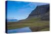 On the Road in the West Fjords of Iceland-Luis Leamus-Stretched Canvas