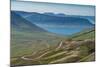 On the Road in the West Fjords of Iceland-Luis Leamus-Mounted Photographic Print