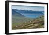 On the Road in the West Fjords of Iceland-Luis Leamus-Framed Photographic Print