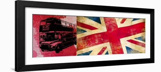 On the Road, London-Steven Hill-Framed Art Print