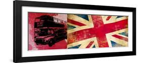 On the Road, London-Steven Hill-Framed Art Print