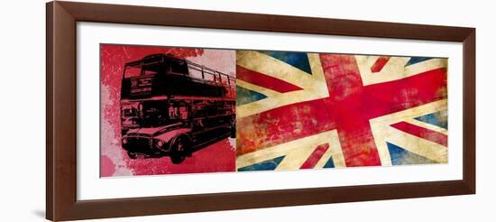 On the Road, London-Steven Hill-Framed Art Print