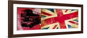 On the Road, London-Steven Hill-Framed Art Print