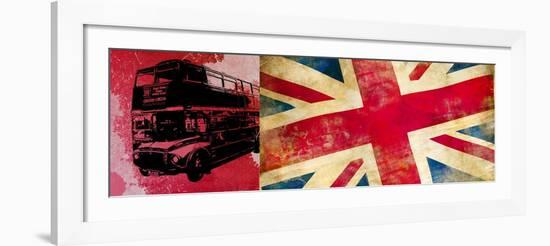 On the Road, London-Steven Hill-Framed Art Print