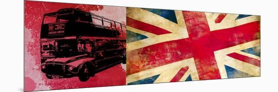 On the Road, London-Steven Hill-Mounted Art Print