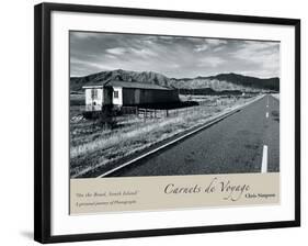 On the Road, South Island-Chris Simpson-Framed Giclee Print