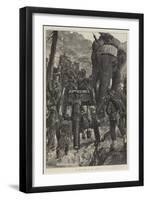 On the Road to Ali Musjid-William Heysham Overend-Framed Premium Giclee Print