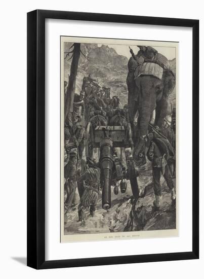 On the Road to Ali Musjid-William Heysham Overend-Framed Giclee Print