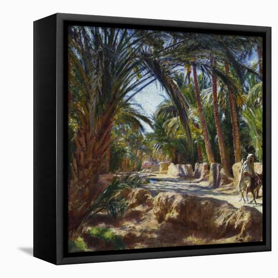 On the Road to Biskra-Emile Friant-Framed Stretched Canvas