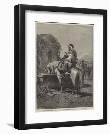 On the Road to Jerusalem-Adolf Schreyer-Framed Giclee Print