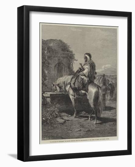 On the Road to Jerusalem-Adolf Schreyer-Framed Giclee Print