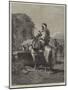 On the Road to Jerusalem-Adolf Schreyer-Mounted Giclee Print