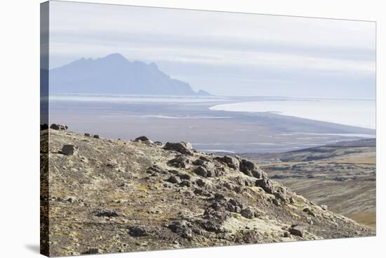 On the Road to Joklasel, Iceland, Polar Regions-Michael-Stretched Canvas