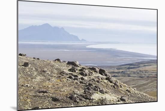 On the Road to Joklasel, Iceland, Polar Regions-Michael-Mounted Photographic Print
