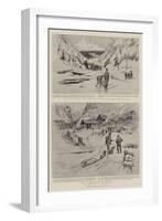 On the Road to Klondyke-Charles Edwin Fripp-Framed Giclee Print