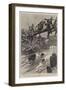 On the Road to Middleburg, How the Guards Crossed a Spruit-Frederic De Haenen-Framed Giclee Print