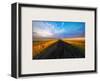 On the Road to Somewhere-Trey Ratcliff-Framed Photographic Print