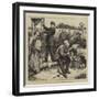 On the Road to the Derby, the Punch and Judy Man-Edward Frederick Brewtnall-Framed Giclee Print