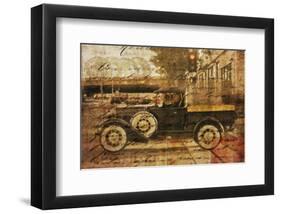 On the Road-Irena Orlov-Framed Art Print