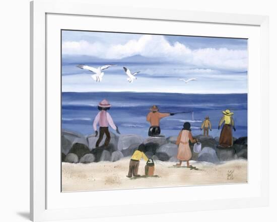 On the Rocks-Anna Belle Lee Washington-Framed Giclee Print