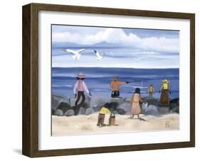 On the Rocks-Anna Belle Lee Washington-Framed Giclee Print