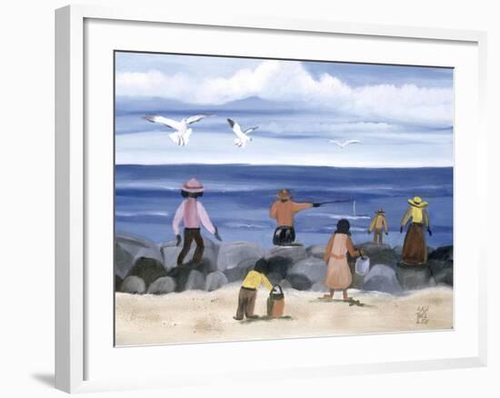 On the Rocks-Anna Belle Lee Washington-Framed Giclee Print