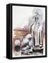 On the Rocks-Heather French-Roussia-Framed Stretched Canvas