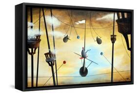 On the Rope-Vaan Manoukian-Framed Stretched Canvas
