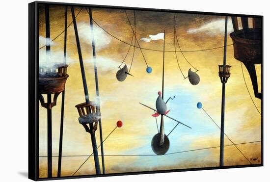 On the Rope-Vaan Manoukian-Framed Stretched Canvas