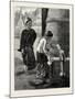 On the Sacred Platform of the Rangoon Pagoda in Burma-null-Mounted Giclee Print