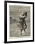 On the Sands at Scheveningen-null-Framed Giclee Print