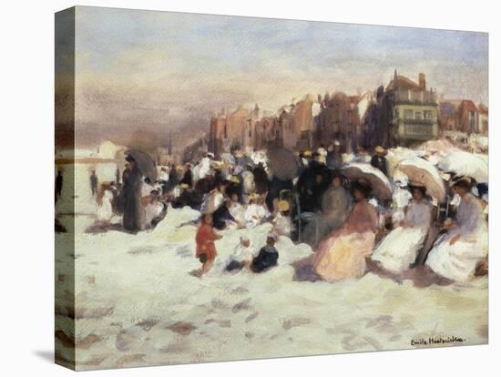 On the Sands by Emile Hoeterickx-Emile Hoeterickx-Stretched Canvas