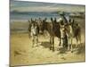 On the Sands, Morecombe-William Woodhouse-Mounted Giclee Print